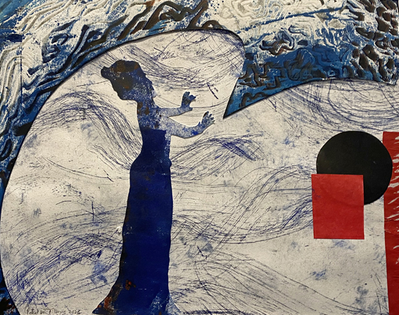 Zangeres | 2026 | 32x42 | ets/collage